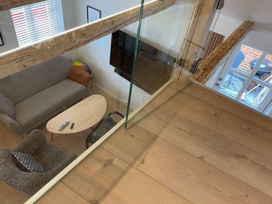 Hyggeligt Lille Byhus Lige Mellem Havnen Og Bytorv Ringkobing Bagian luar foto